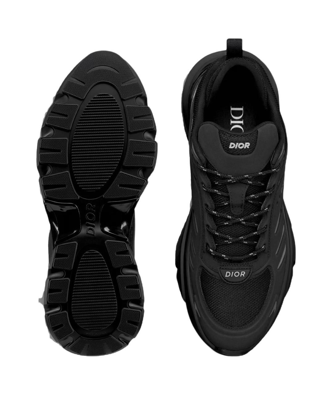 CHRISTIAN DIOR Черные низкие кроссовки / кеды, фото 5