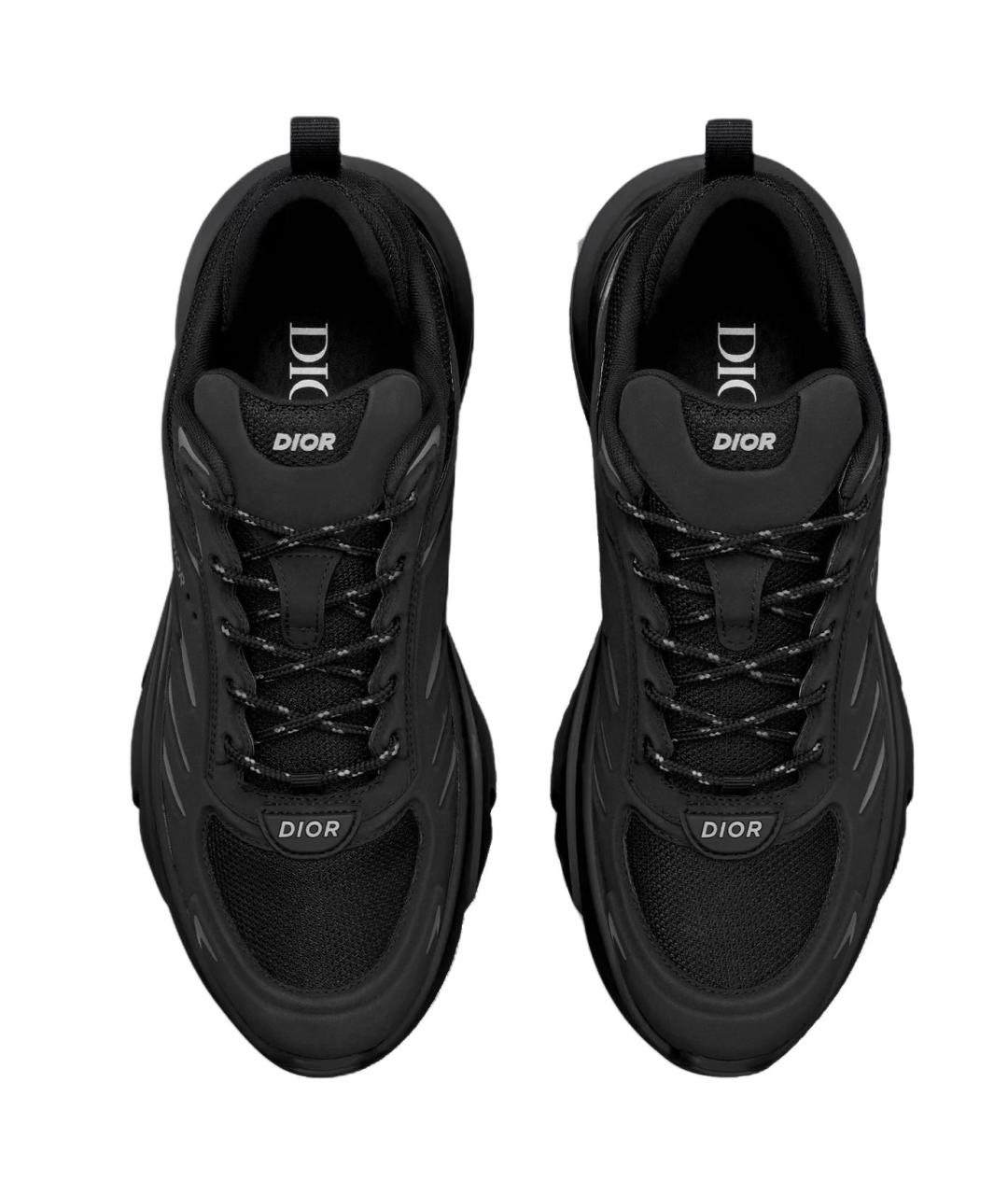 CHRISTIAN DIOR Черные низкие кроссовки / кеды, фото 4