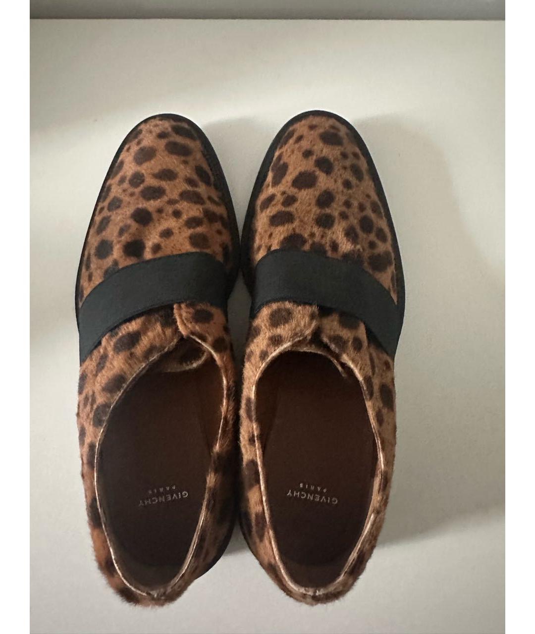 GIVENCHY Коричневые брогги и оксфорды, фото 4