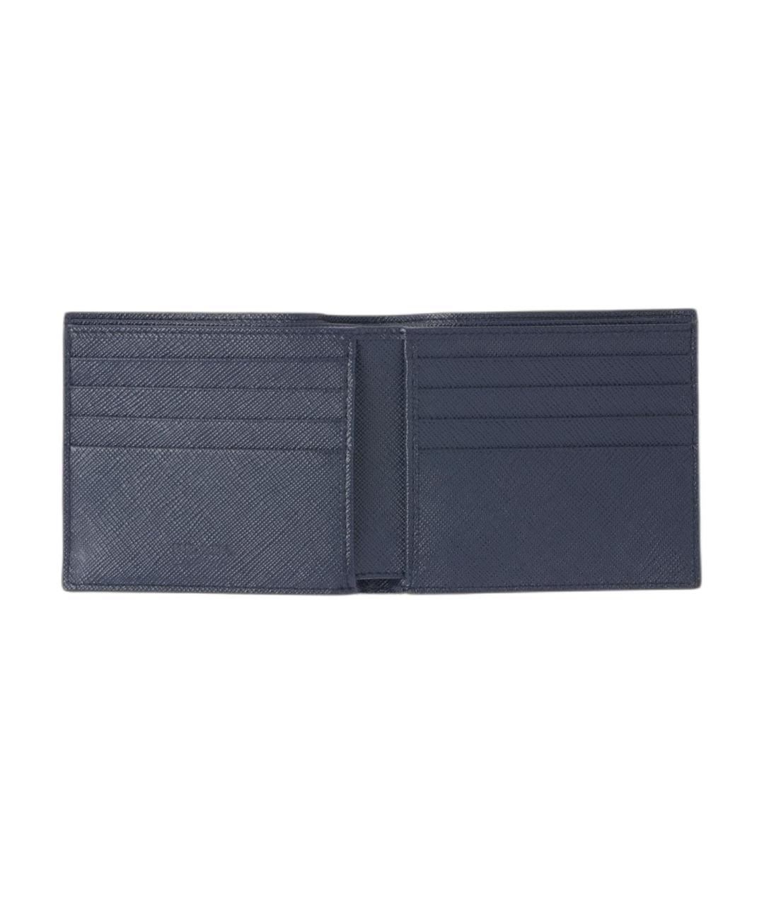 PRADA Черный кожаный кошелек, фото 4