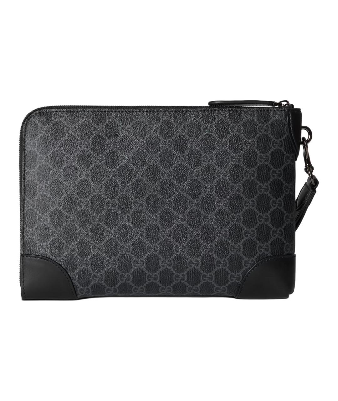 GUCCI Черная папка для документов, фото 4
