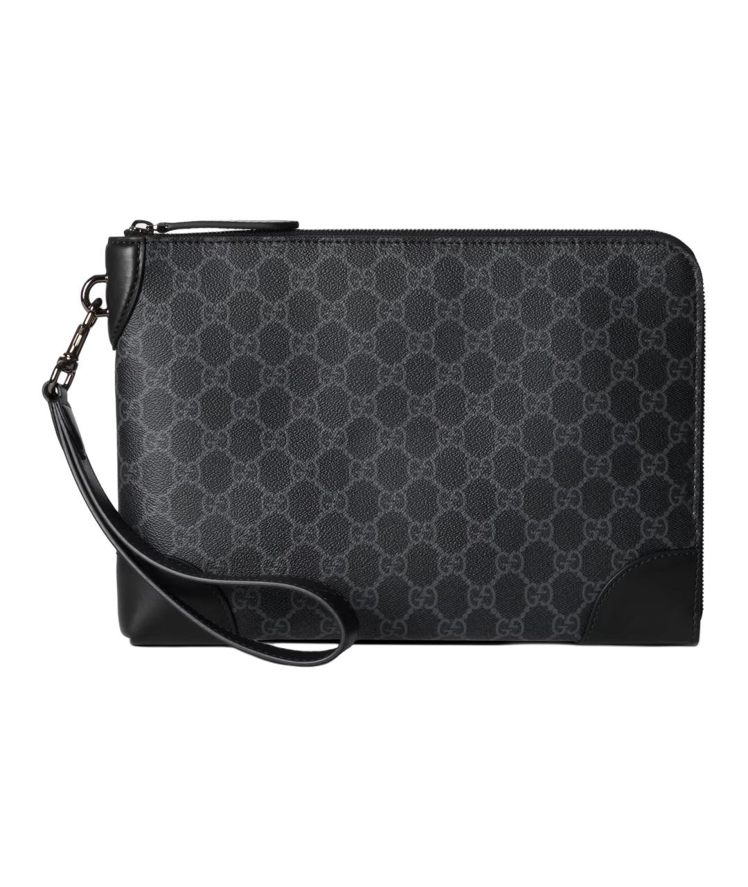 GUCCI Черная папка для документов, фото 1