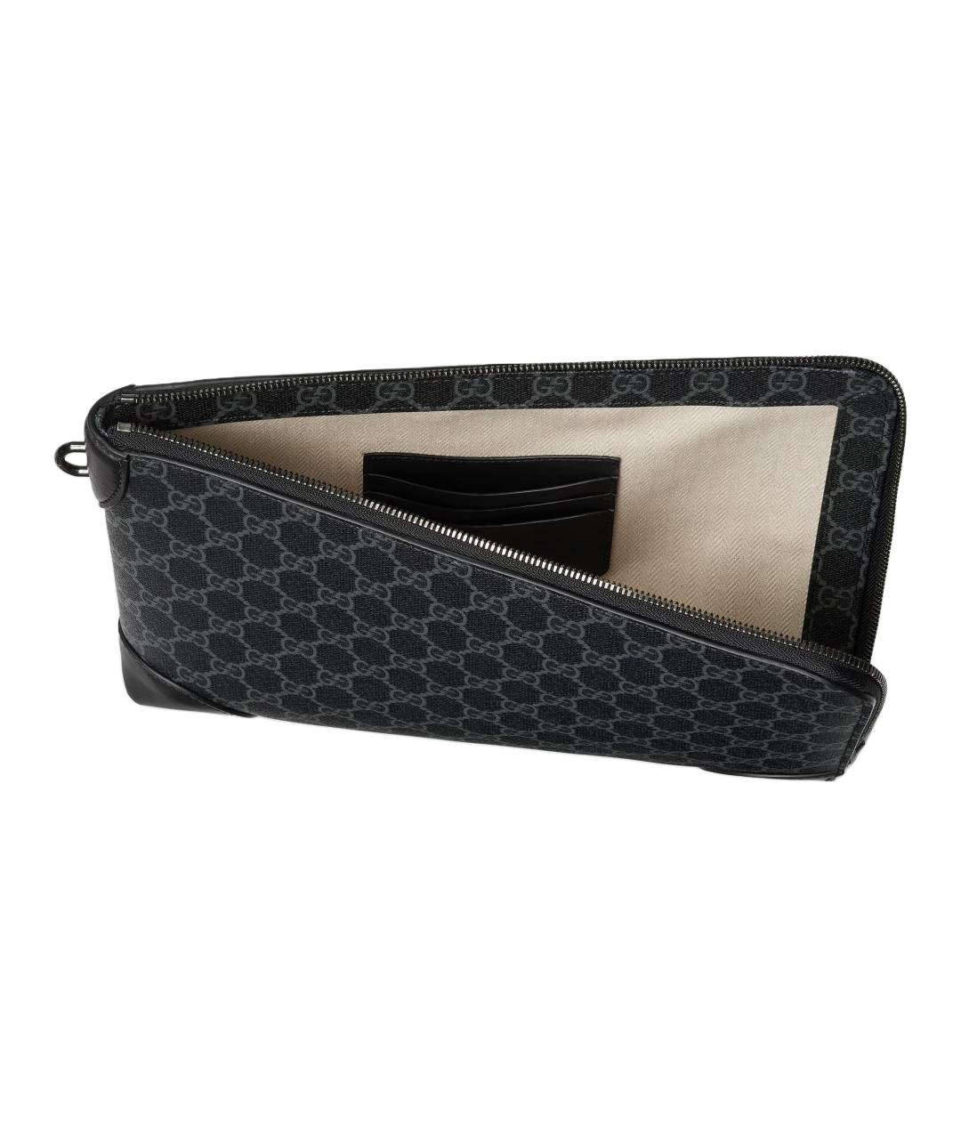 GUCCI Черная папка для документов, фото 5