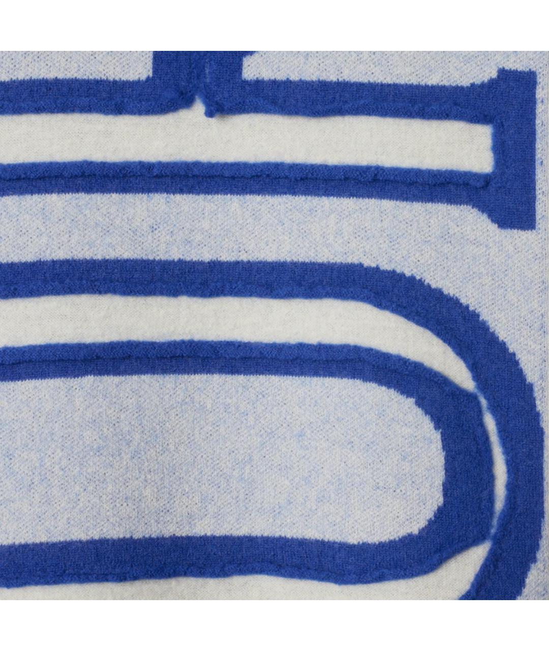 BURBERRY Белый шерстяной джемпер / свитер, фото 5