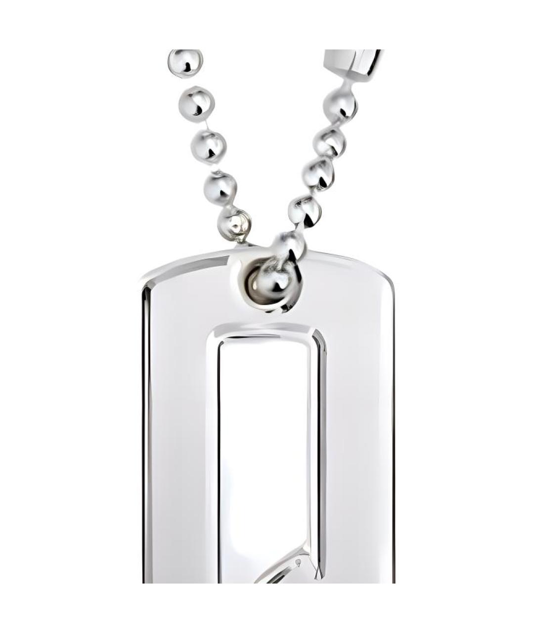 GUCCI Серебряная серебряная подвеска, фото 3