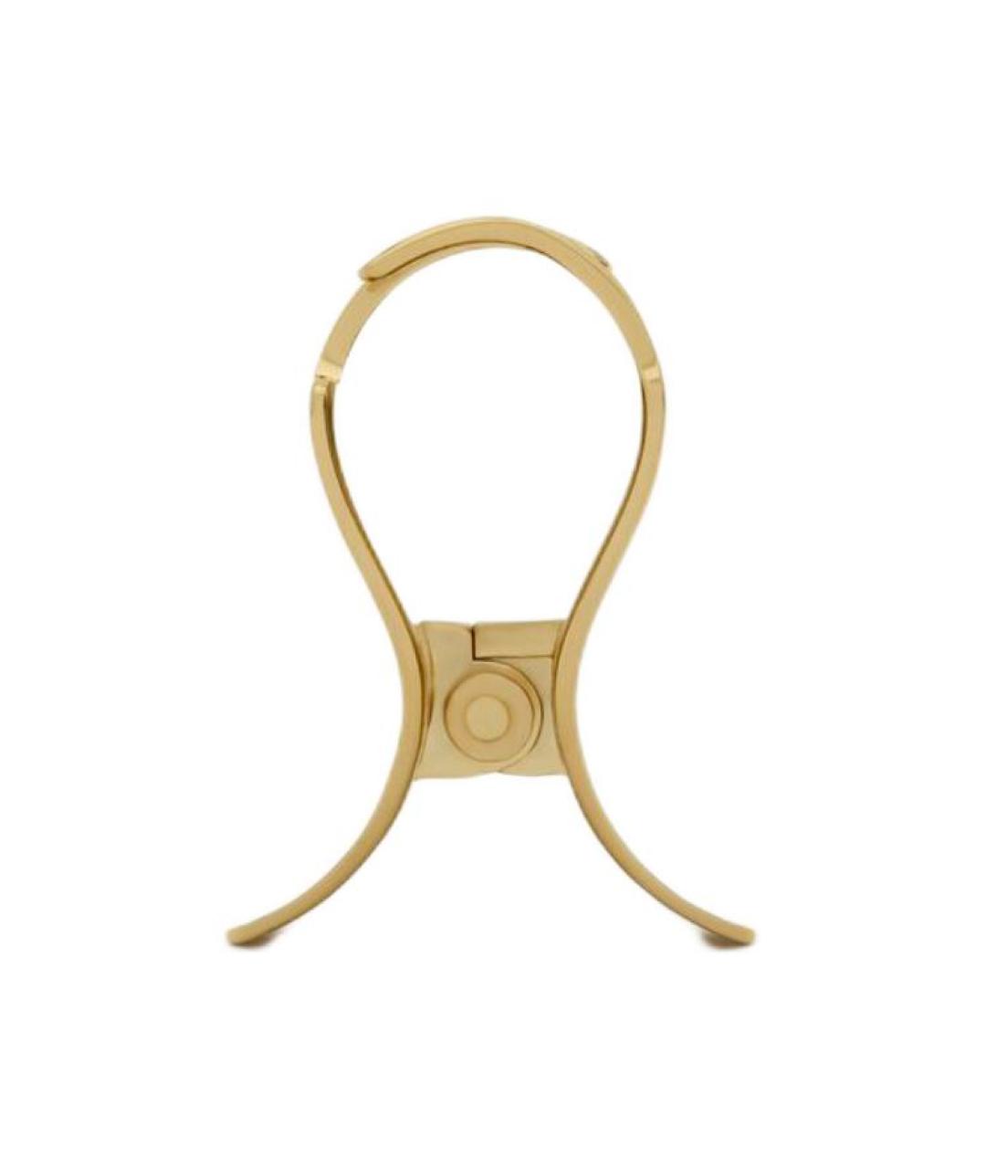 SAINT LAURENT Золотая заколка, фото 2
