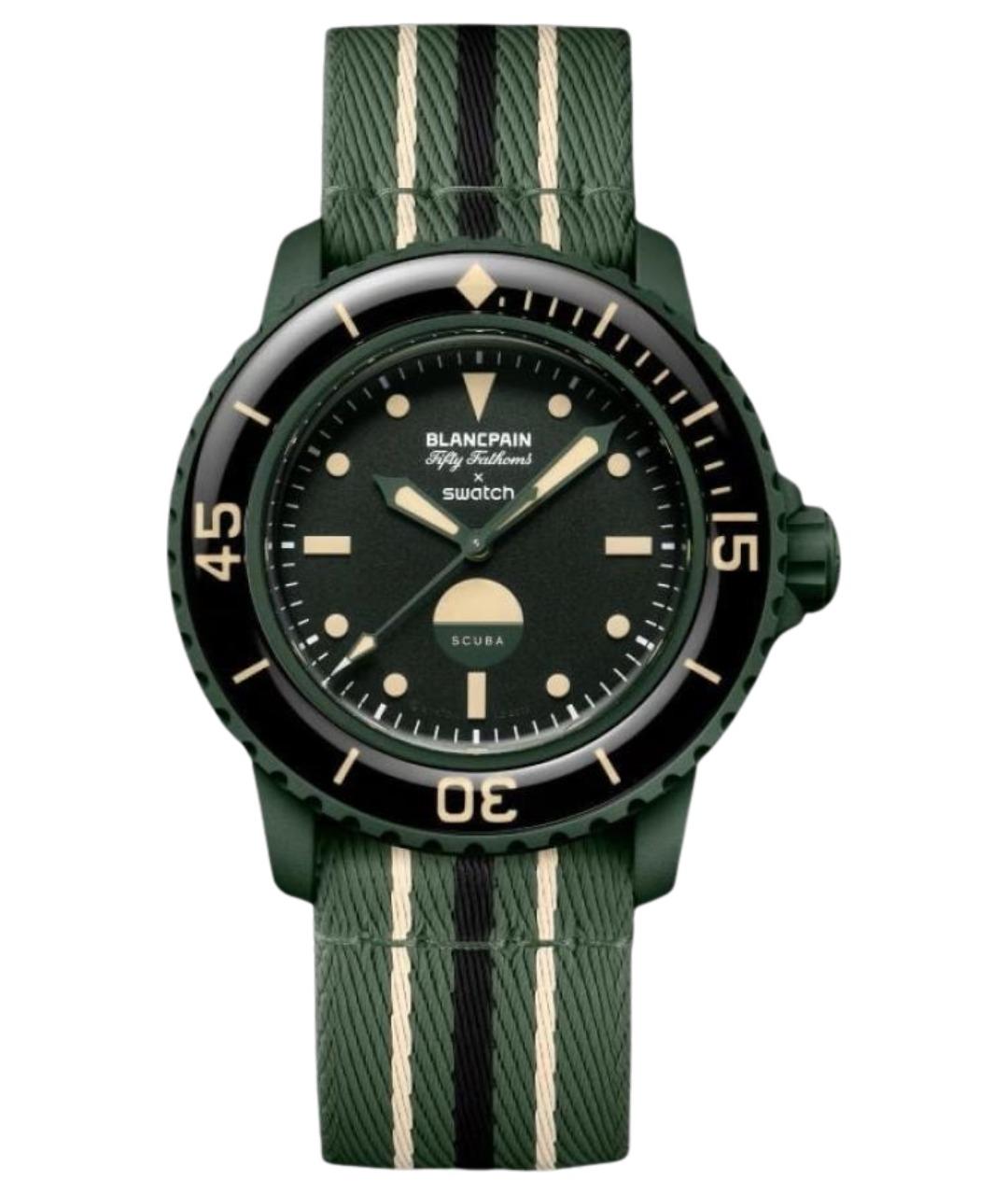 Swatch Хаки керамические часы, фото 1