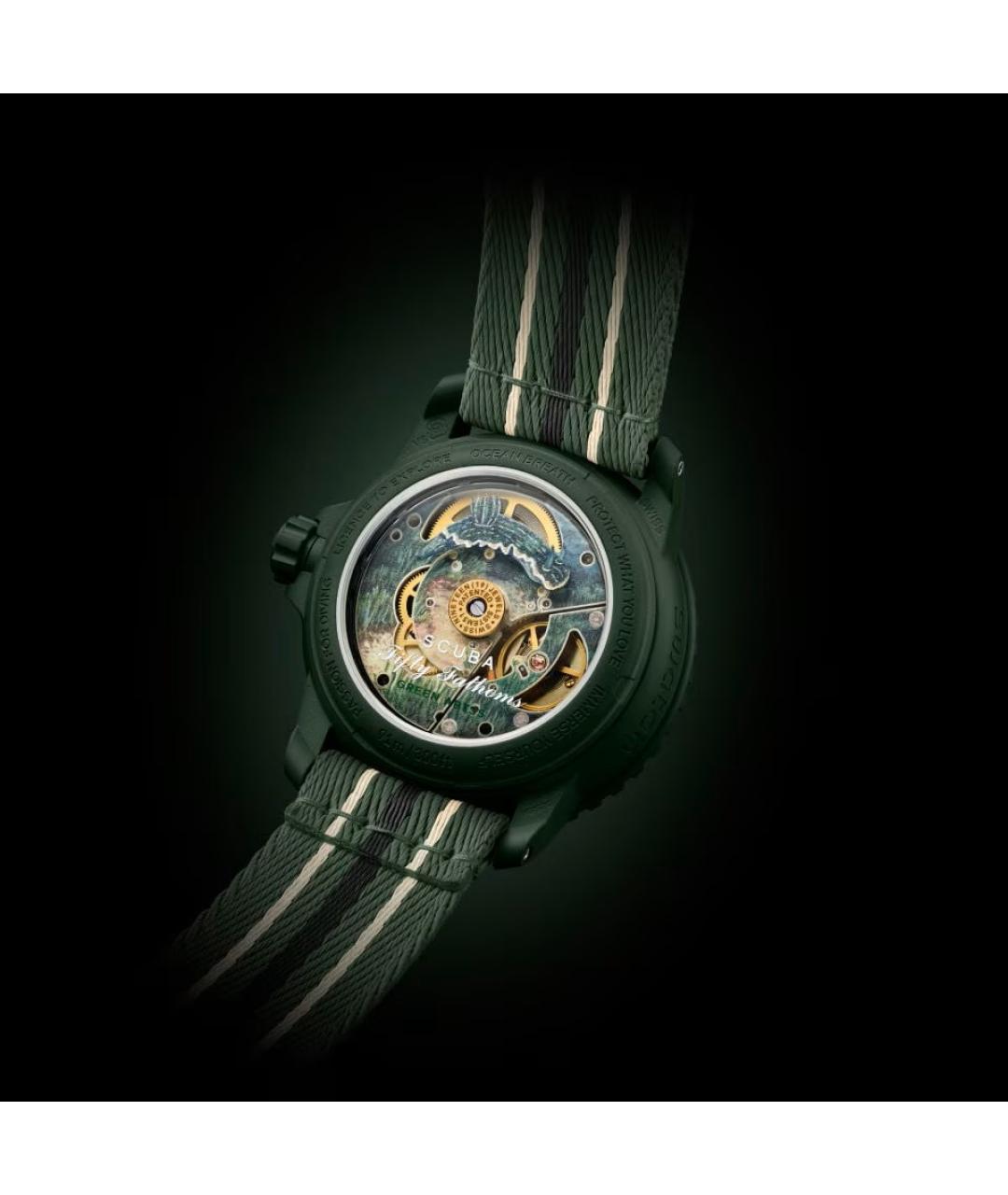 Swatch Хаки керамические часы, фото 2