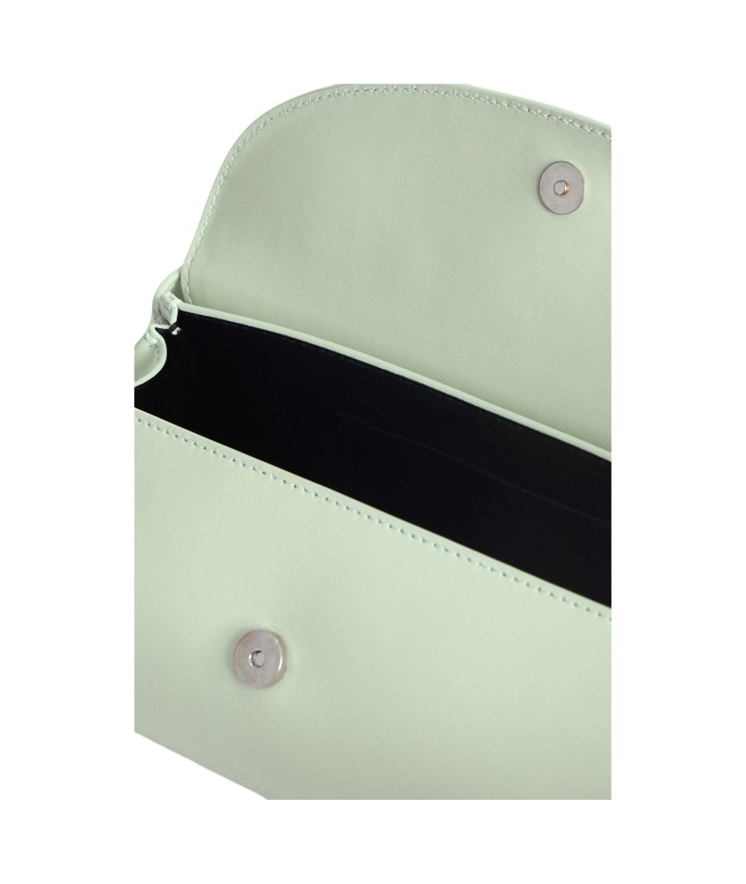 JIL SANDER Салатовая кожаная сумка через плечо, фото 4