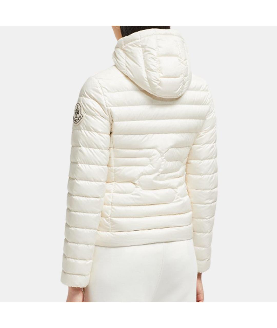 MONCLER Бежевый пуховик, фото 4
