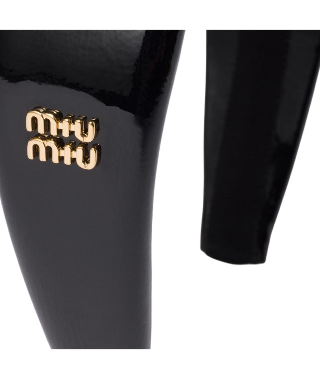 MIU MIU Черный ободок, фото 3