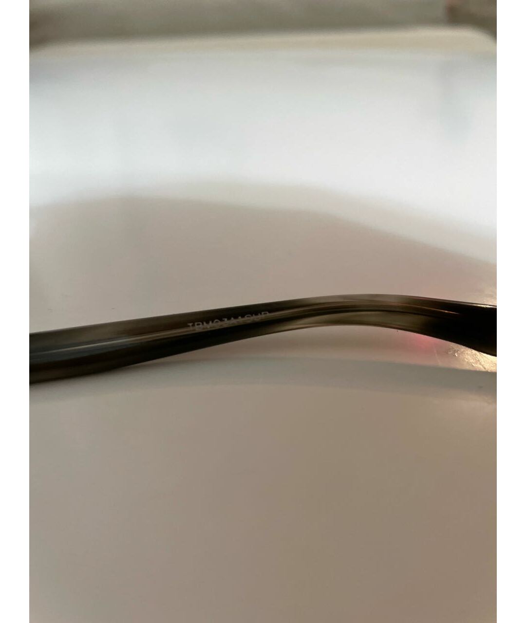 CHRISTIAN DIOR PRE-OWNED Антрацитовые пластиковые солнцезащитные очки, фото 4