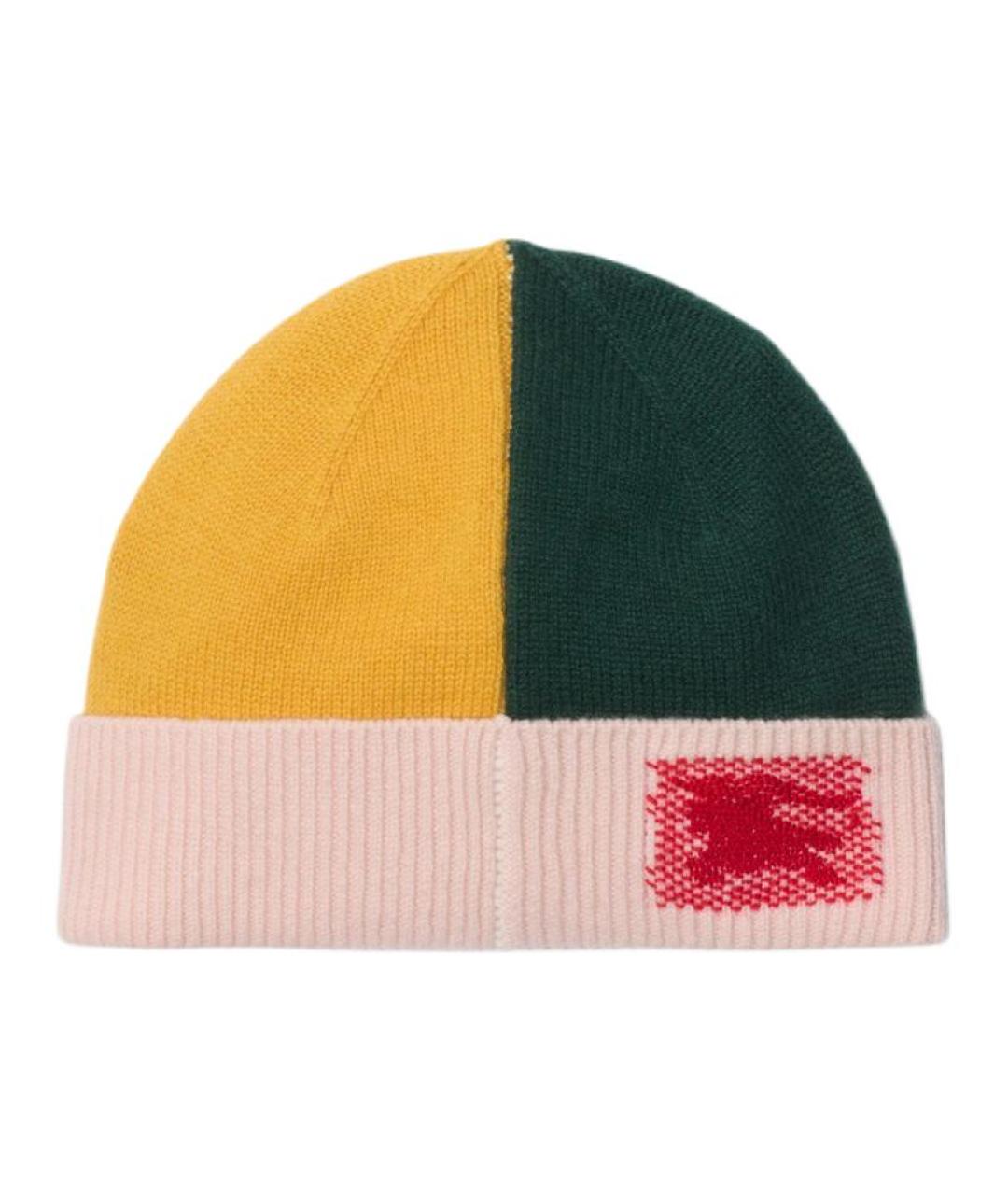 BURBERRY Мульти шапка, фото 2