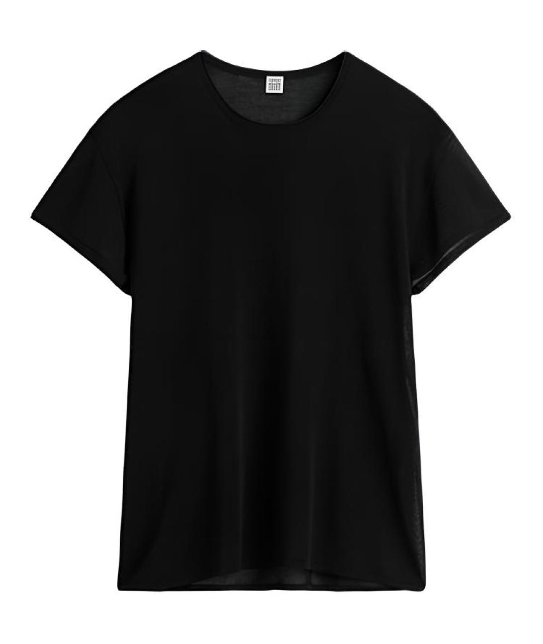 TOTEME Черная футболка, фото 1