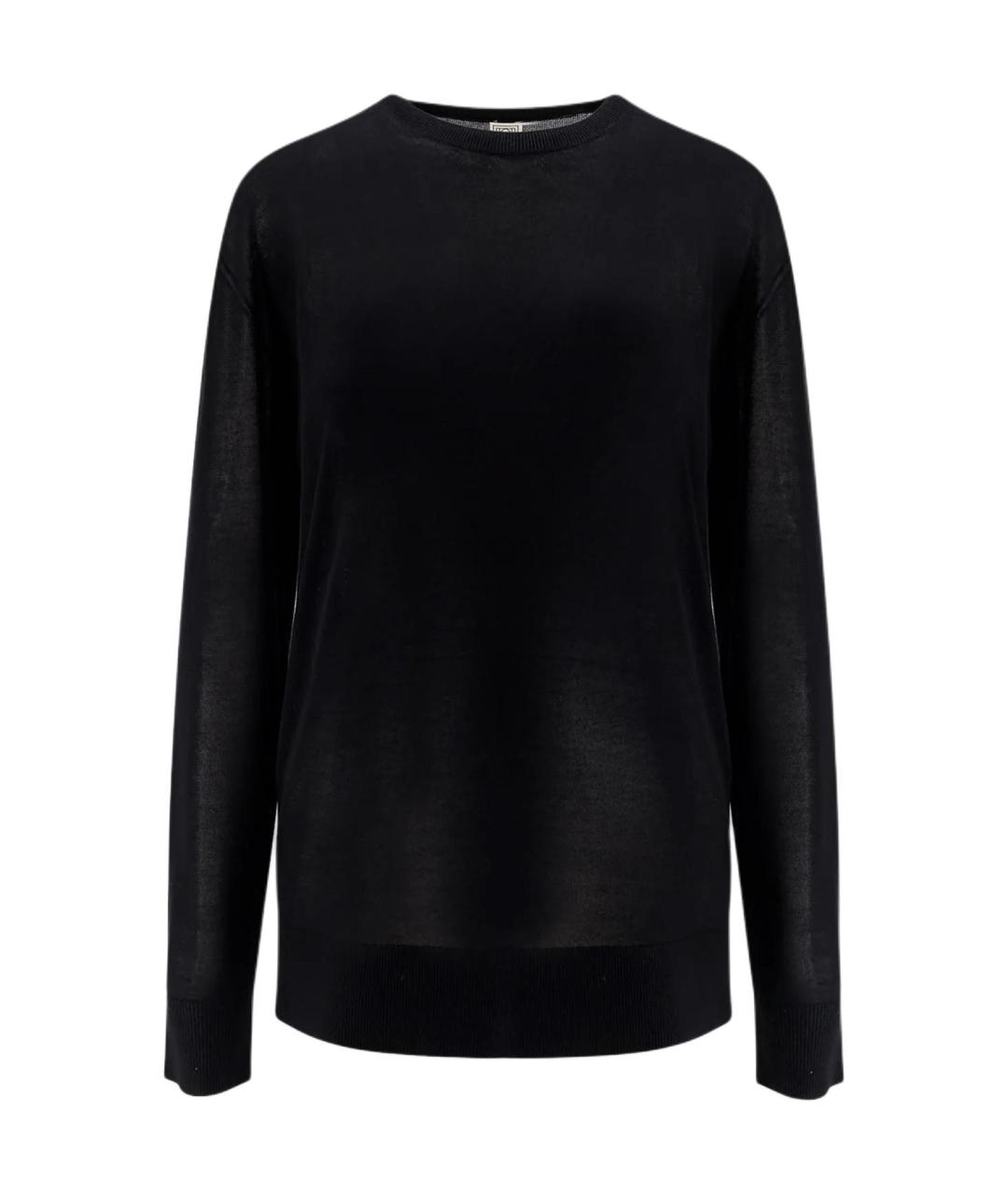 TOTEME Черный джемпер / свитер, фото 1
