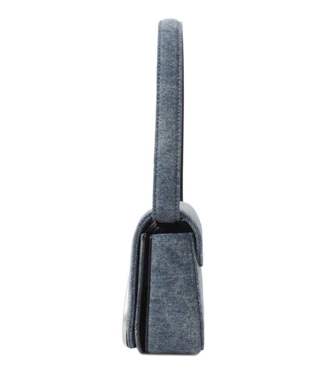 DIESEL Синяя деним сумка через плечо, фото 3