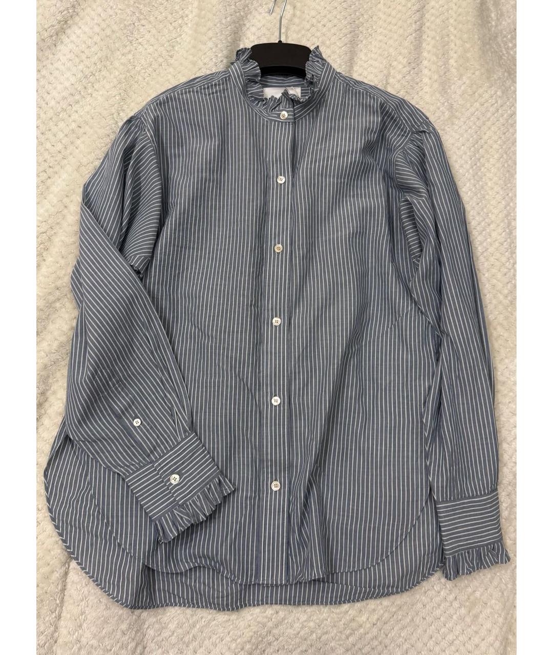 ISABEL MARANT ETOILE Голубая хлопковая рубашка, фото 2