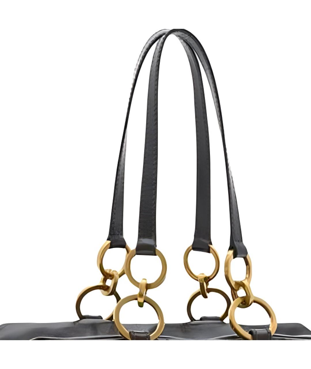 PRADA Коричневая кожаная сумка через плечо, фото 3