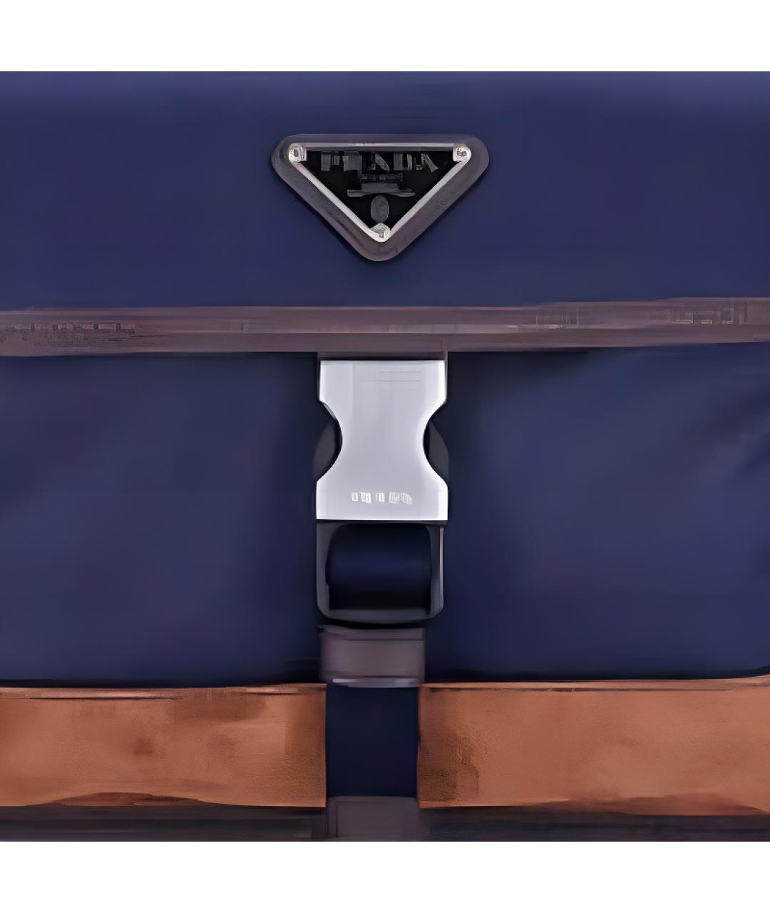 PRADA Синяя сумка на плечо, фото 5