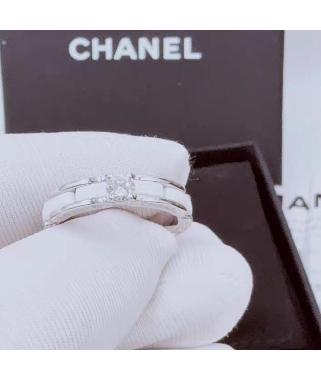 CHANEL Белое кольцо из белого золота, фото 5