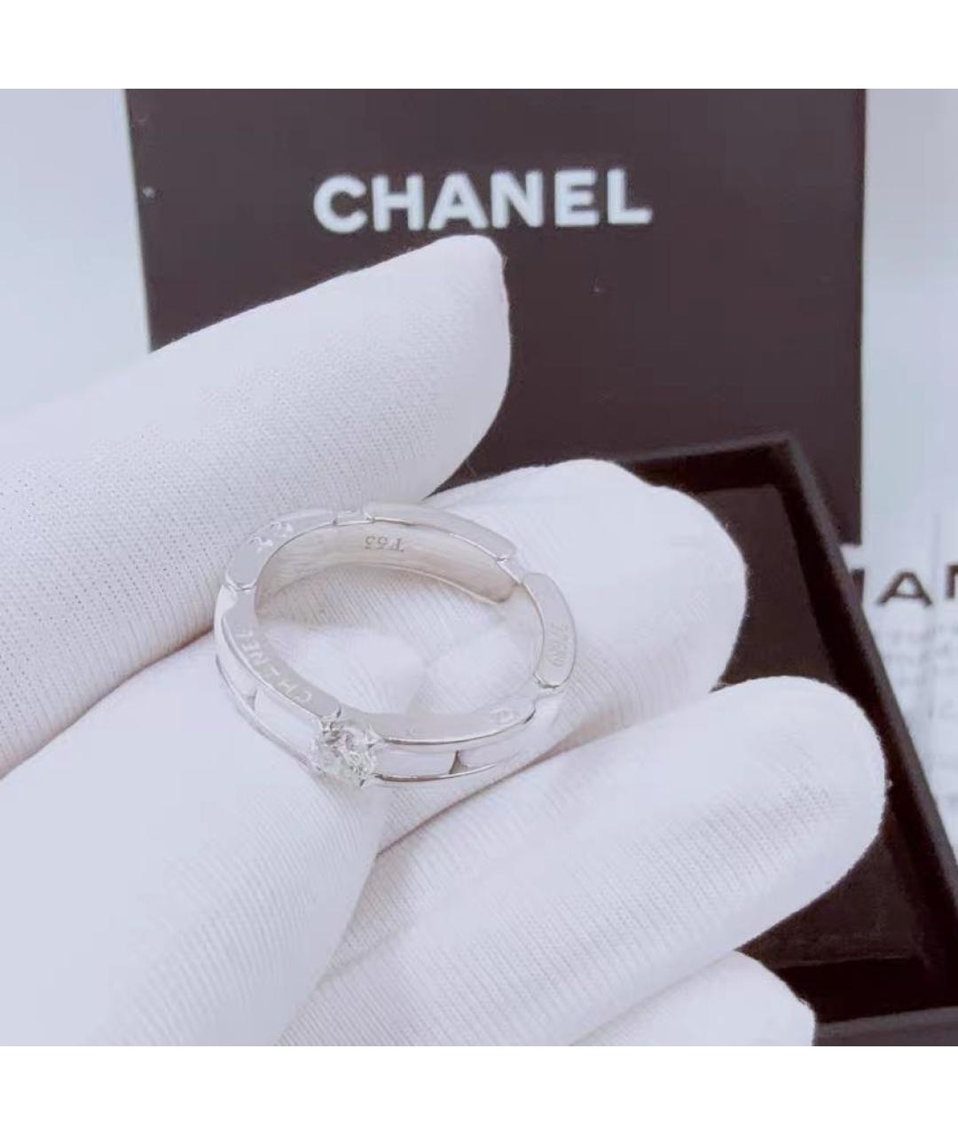 CHANEL Белое кольцо из белого золота, фото 2