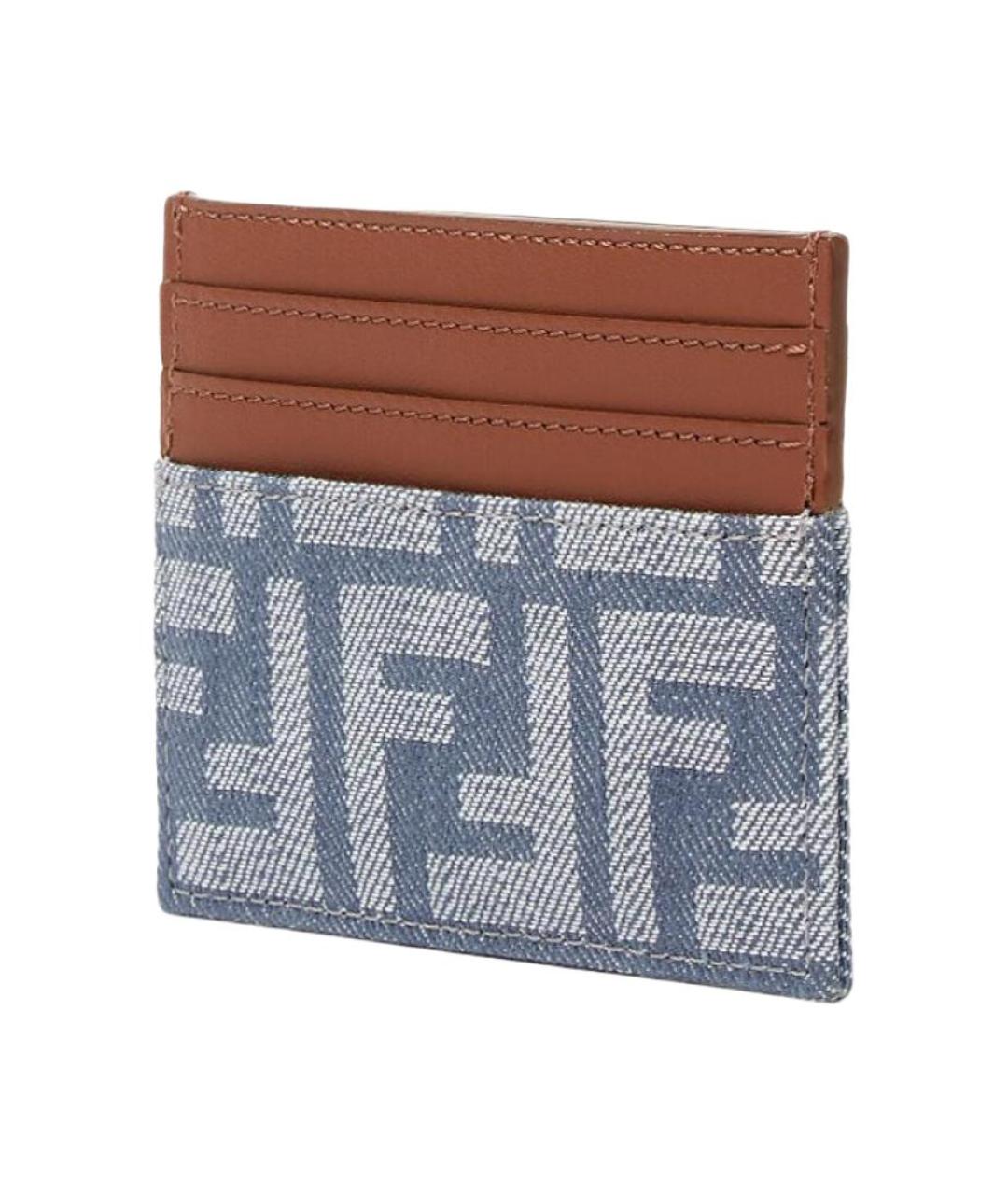 FENDI Синий кардхолдер, фото 2