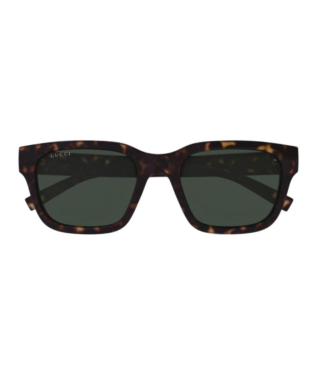 GUCCI Черные пластиковые солнцезащитные очки, фото 2