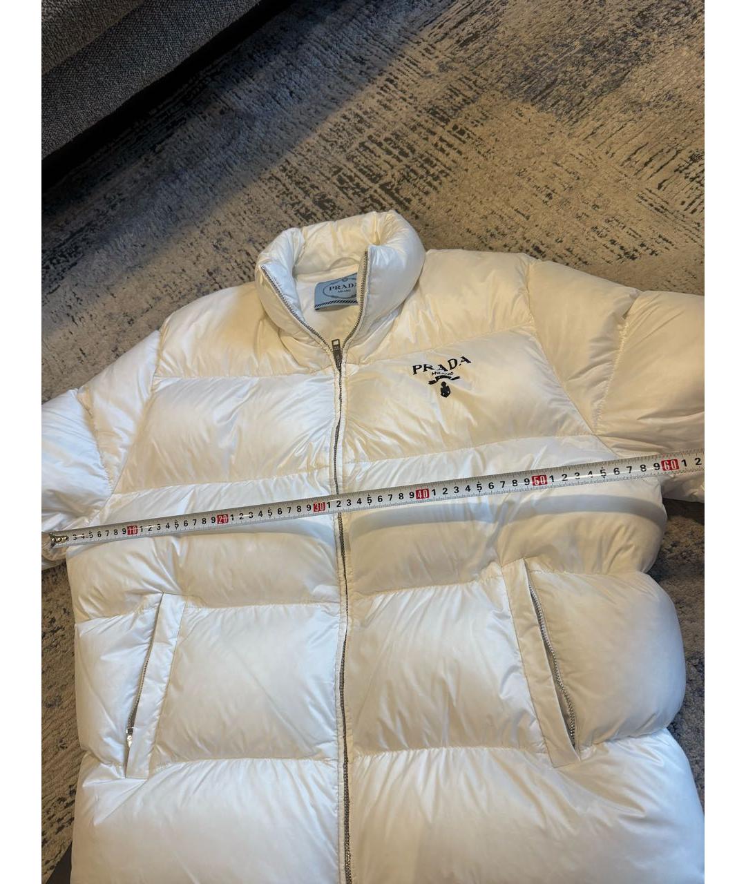 PRADA Белый пуховик, фото 6