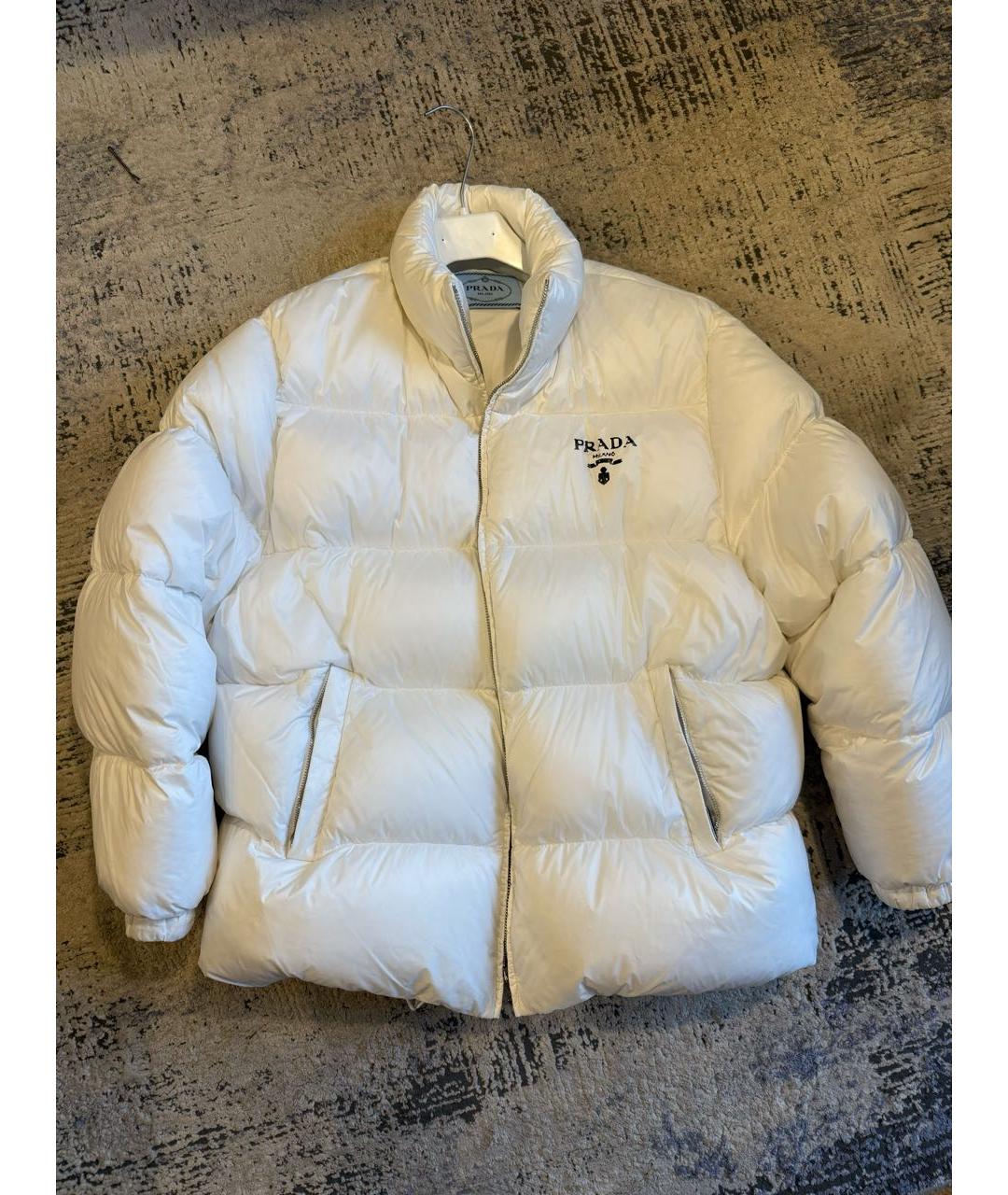 PRADA Белый пуховик, фото 2