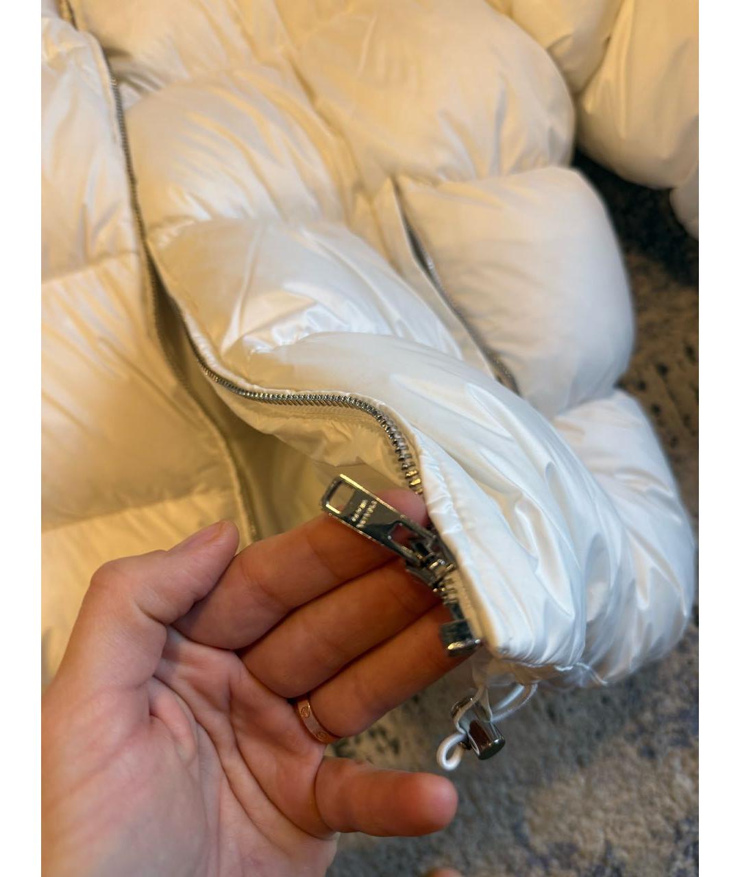 PRADA Белый пуховик, фото 8