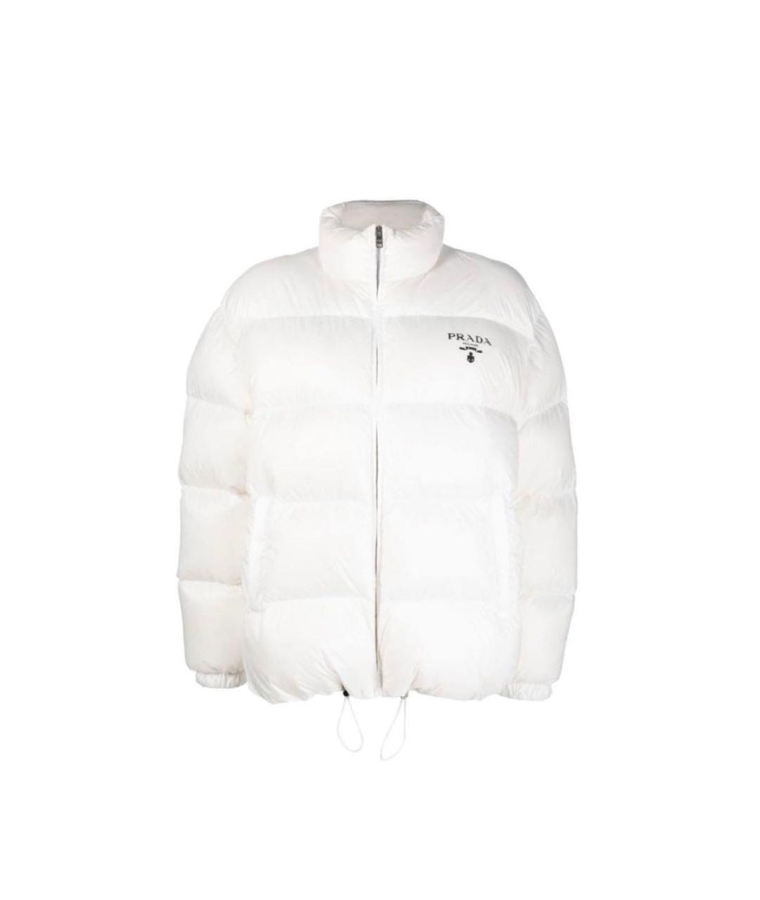 PRADA Белый пуховик, фото 1
