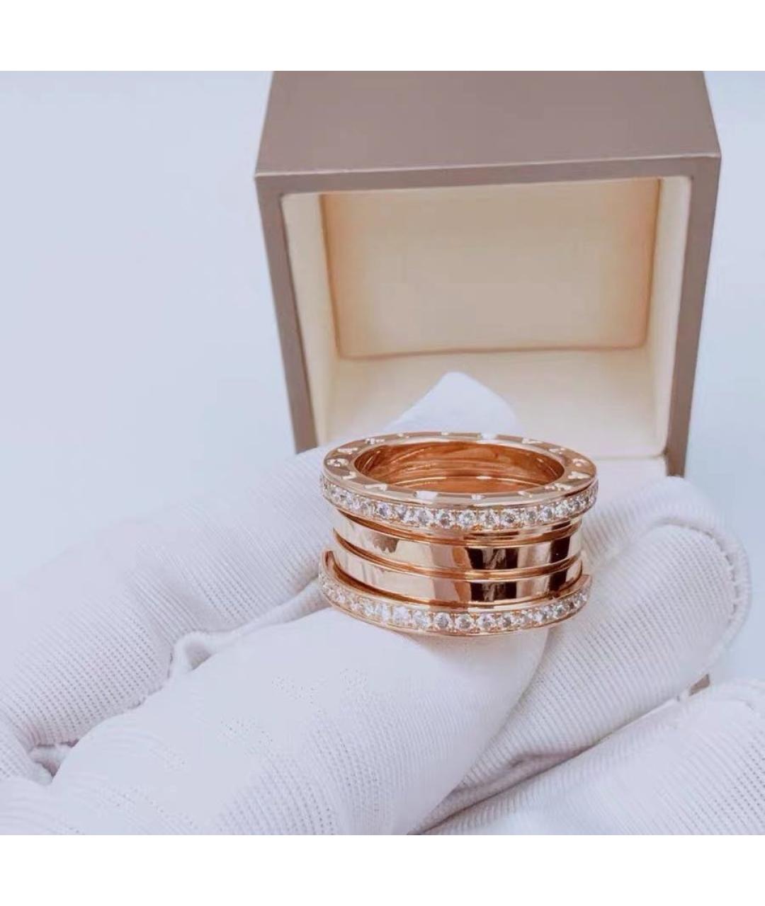 BVLGARI Розовое кольцо из розового золота, фото 5