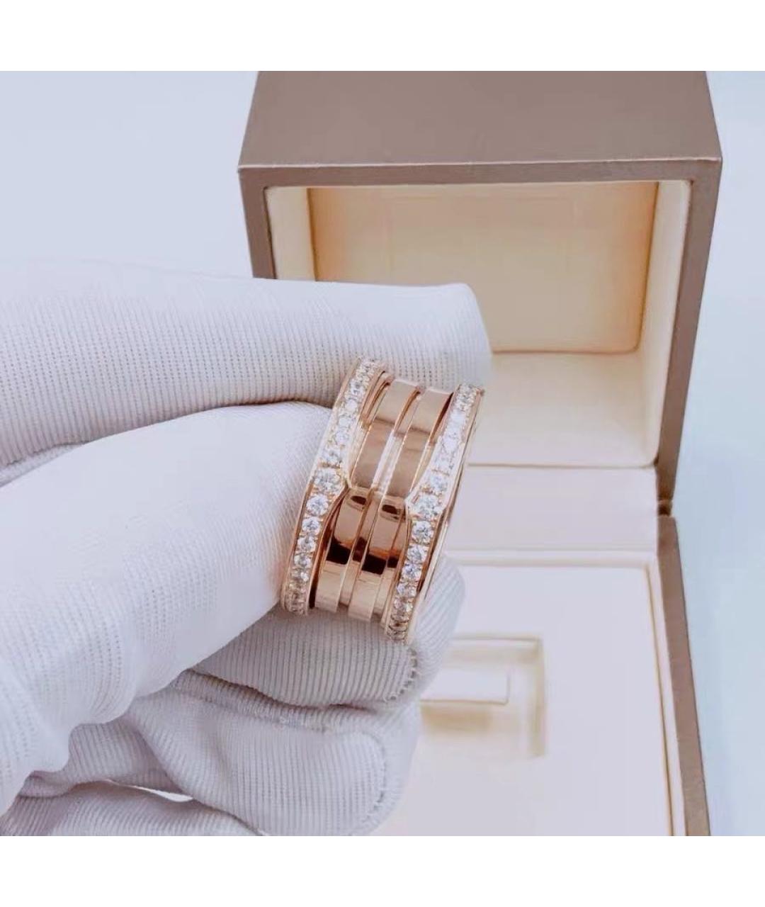 BVLGARI Розовое кольцо из розового золота, фото 4