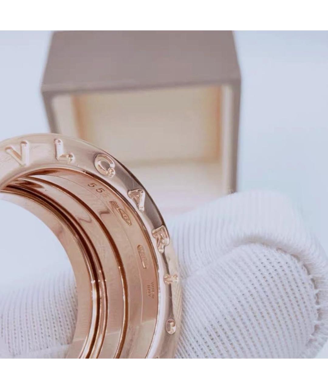 BVLGARI Розовое кольцо из розового золота, фото 7