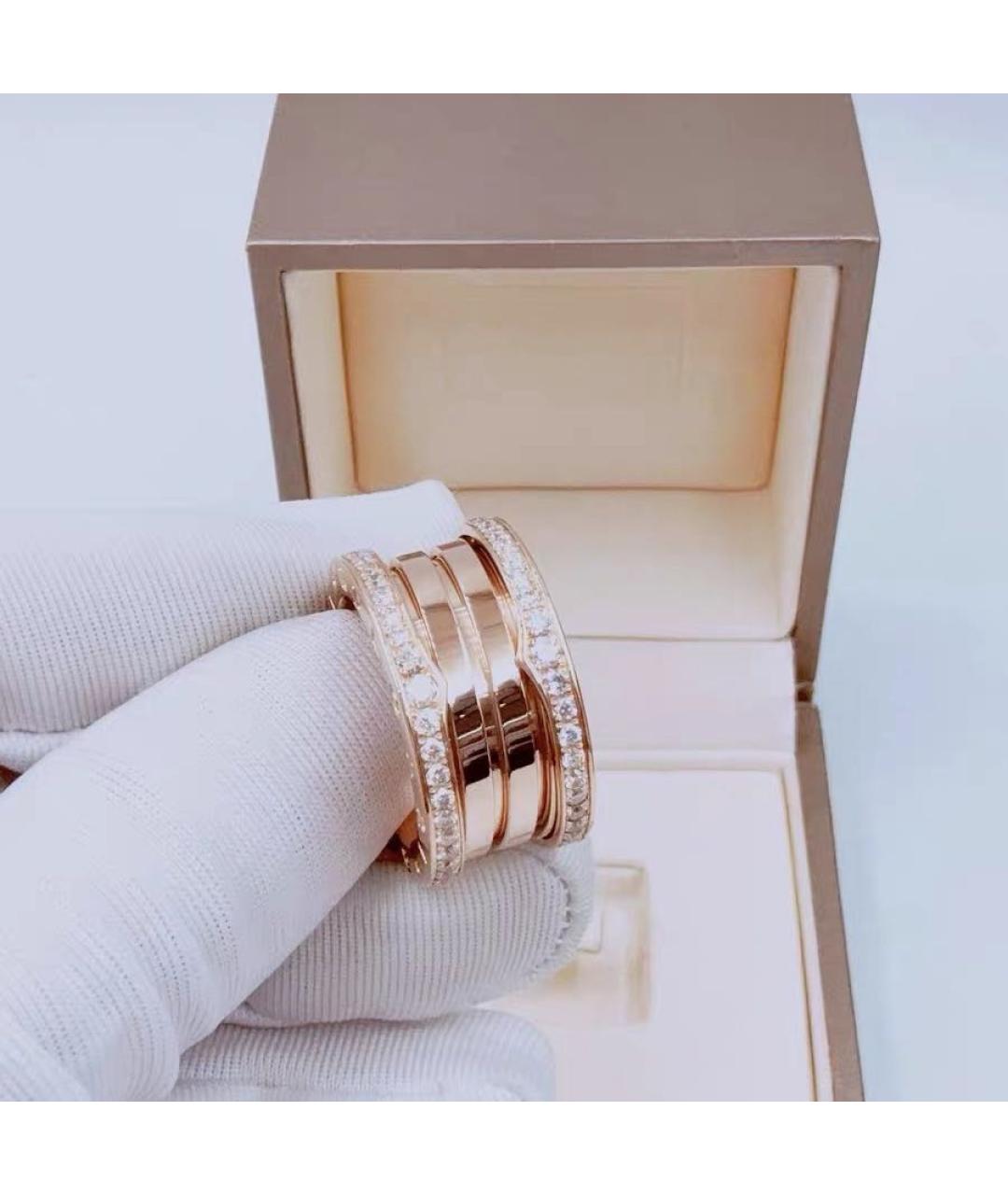 BVLGARI Розовое кольцо из розового золота, фото 6