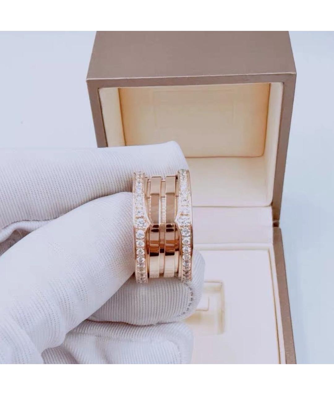BVLGARI Розовое кольцо из розового золота, фото 3