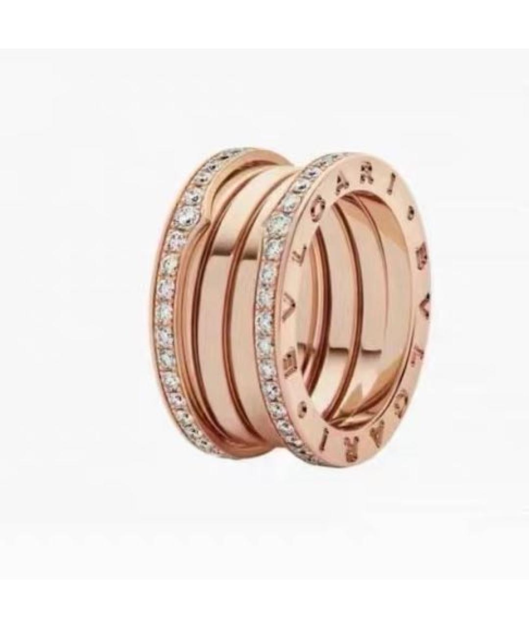 BVLGARI Розовое кольцо из розового золота, фото 8