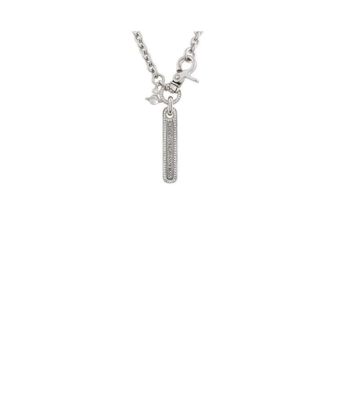 VIVIENNE WESTWOOD Серебряная латунная подвеска, фото 2