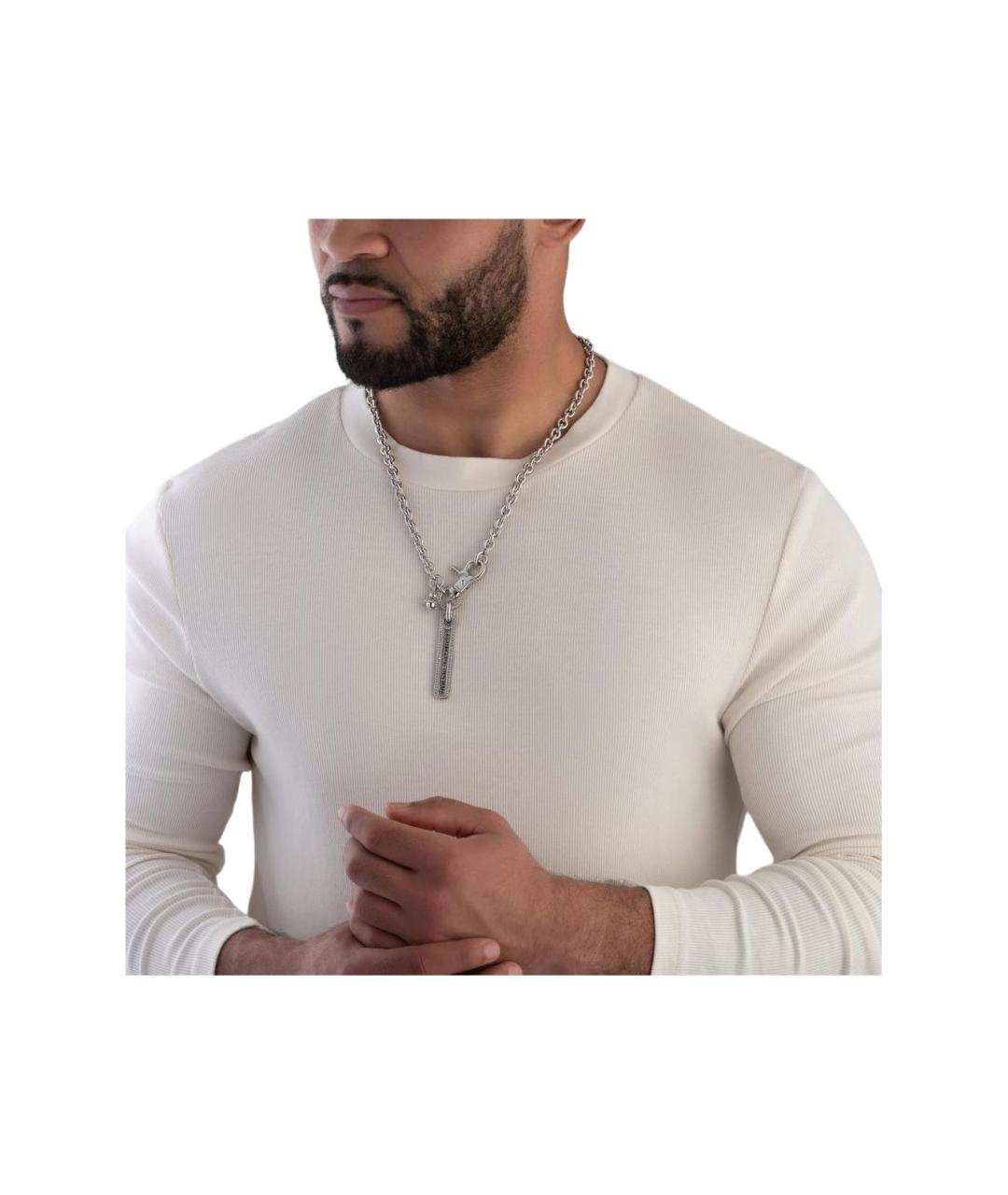 VIVIENNE WESTWOOD Серебряная латунная подвеска, фото 3