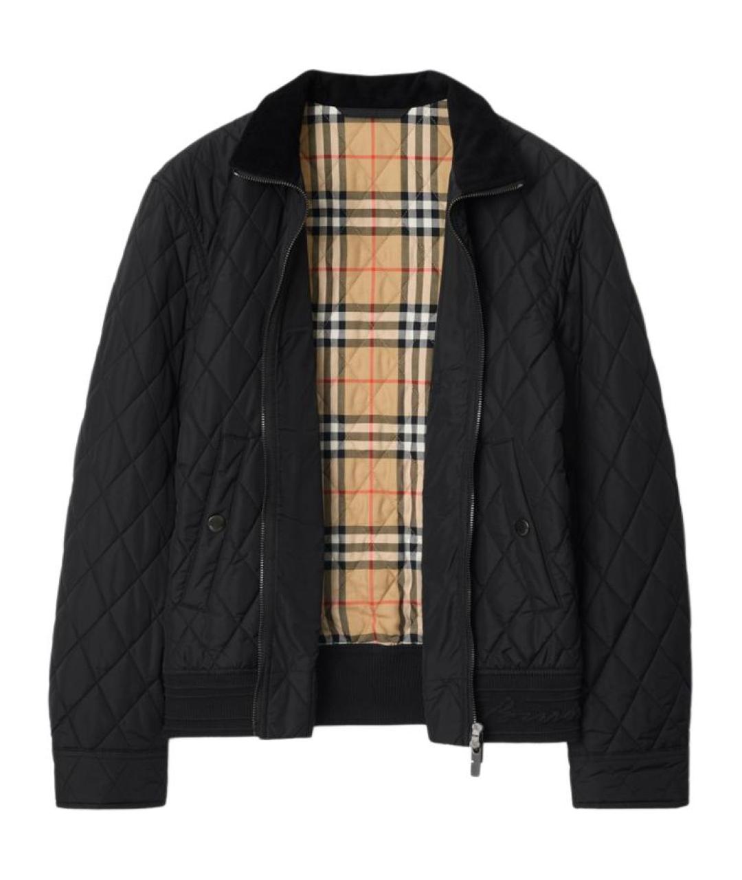 BURBERRY Черная куртка, фото 2