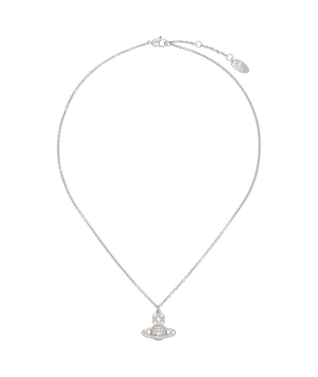 VIVIENNE WESTWOOD Серебряная латунная цепочка/подвеска, фото 2