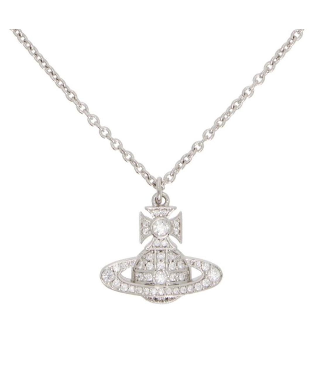 VIVIENNE WESTWOOD Серебряная латунная цепочка/подвеска, фото 1