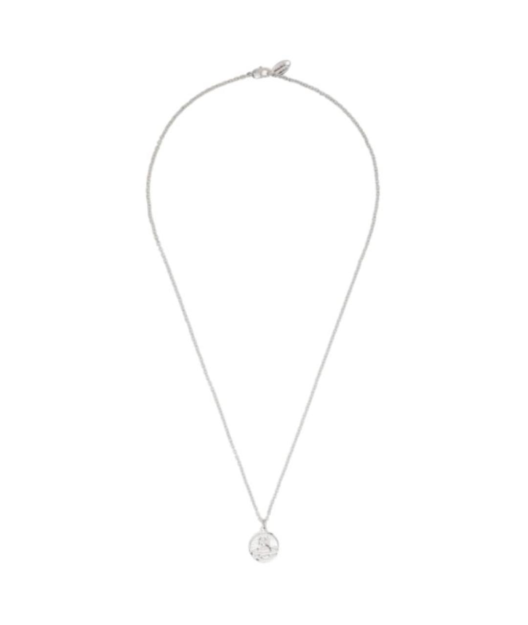 VIVIENNE WESTWOOD Серебряная латунная цепочка, фото 1