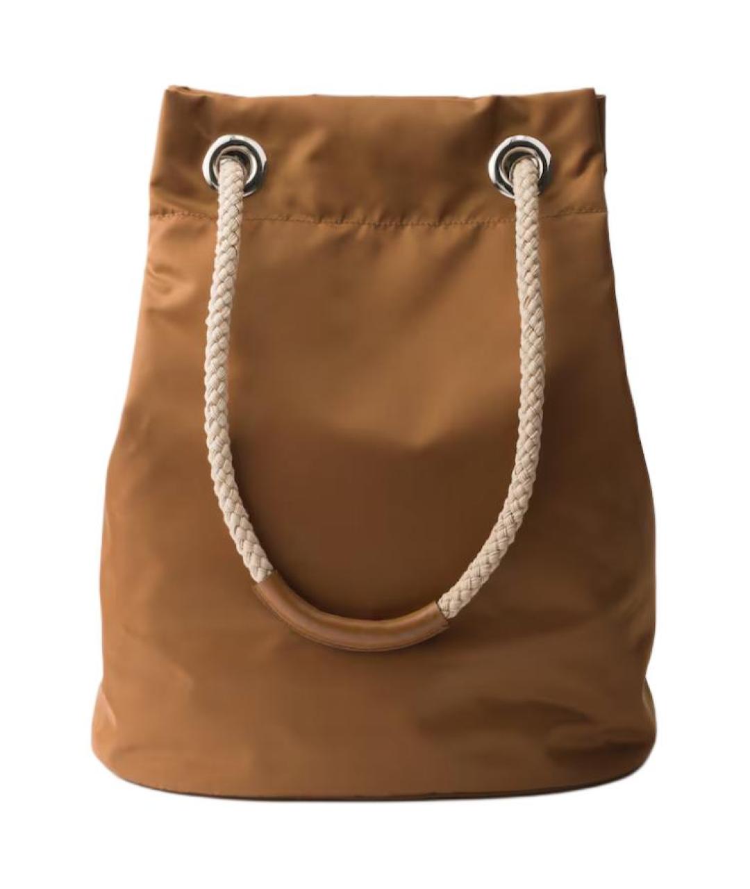 PRADA Коричневая сумка через плечо, фото 3