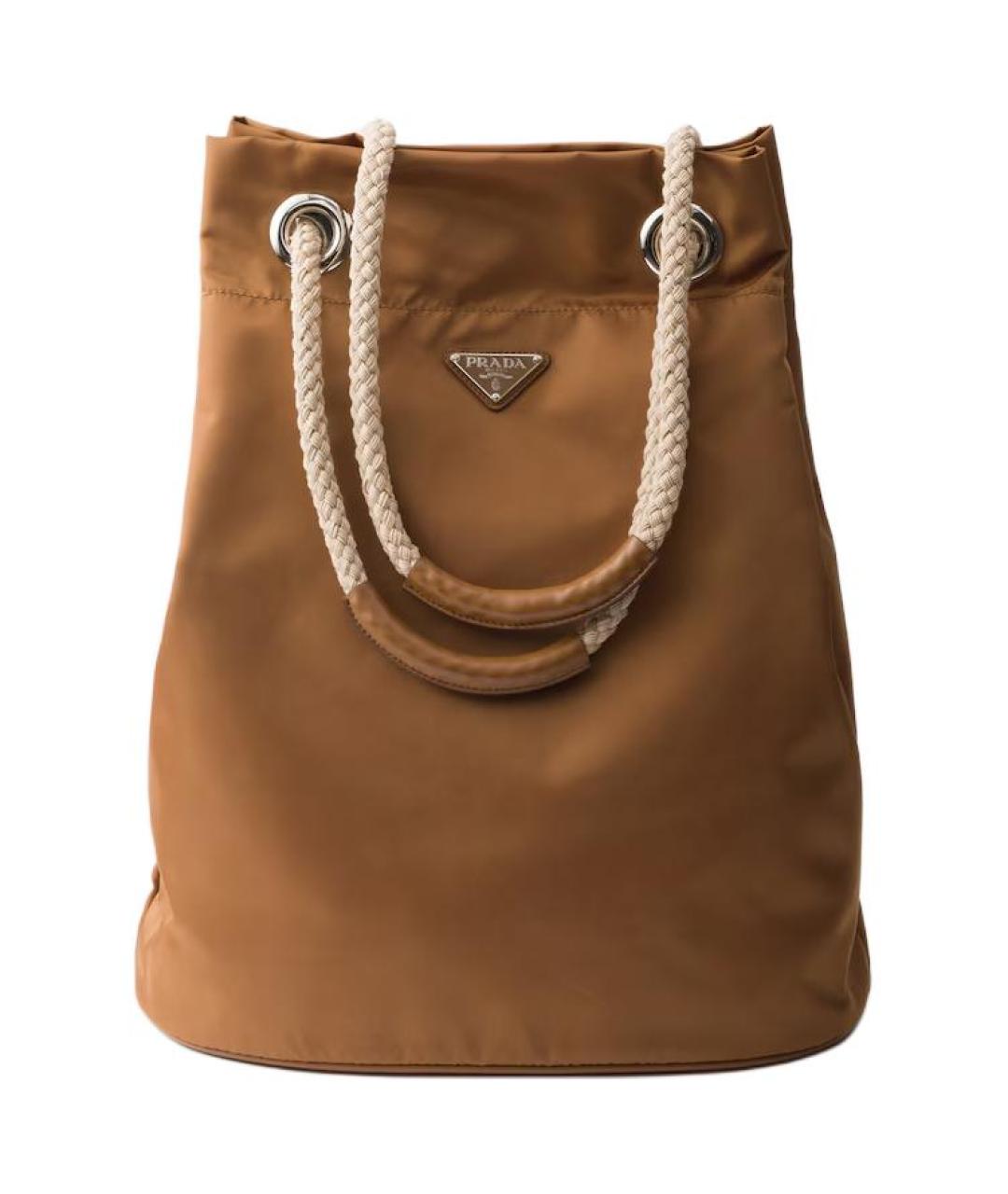 PRADA Коричневая сумка через плечо, фото 1