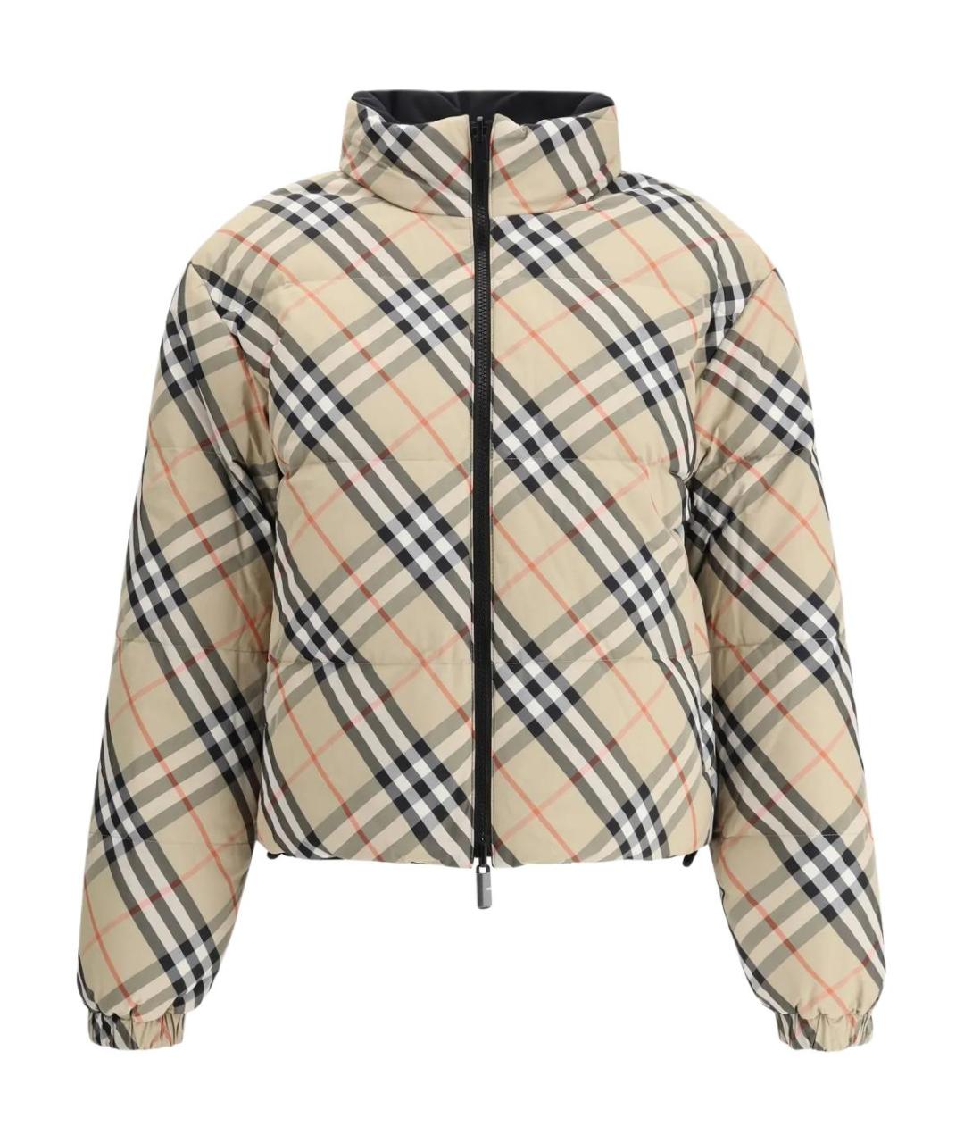 BURBERRY Бежевый пуховик, фото 1