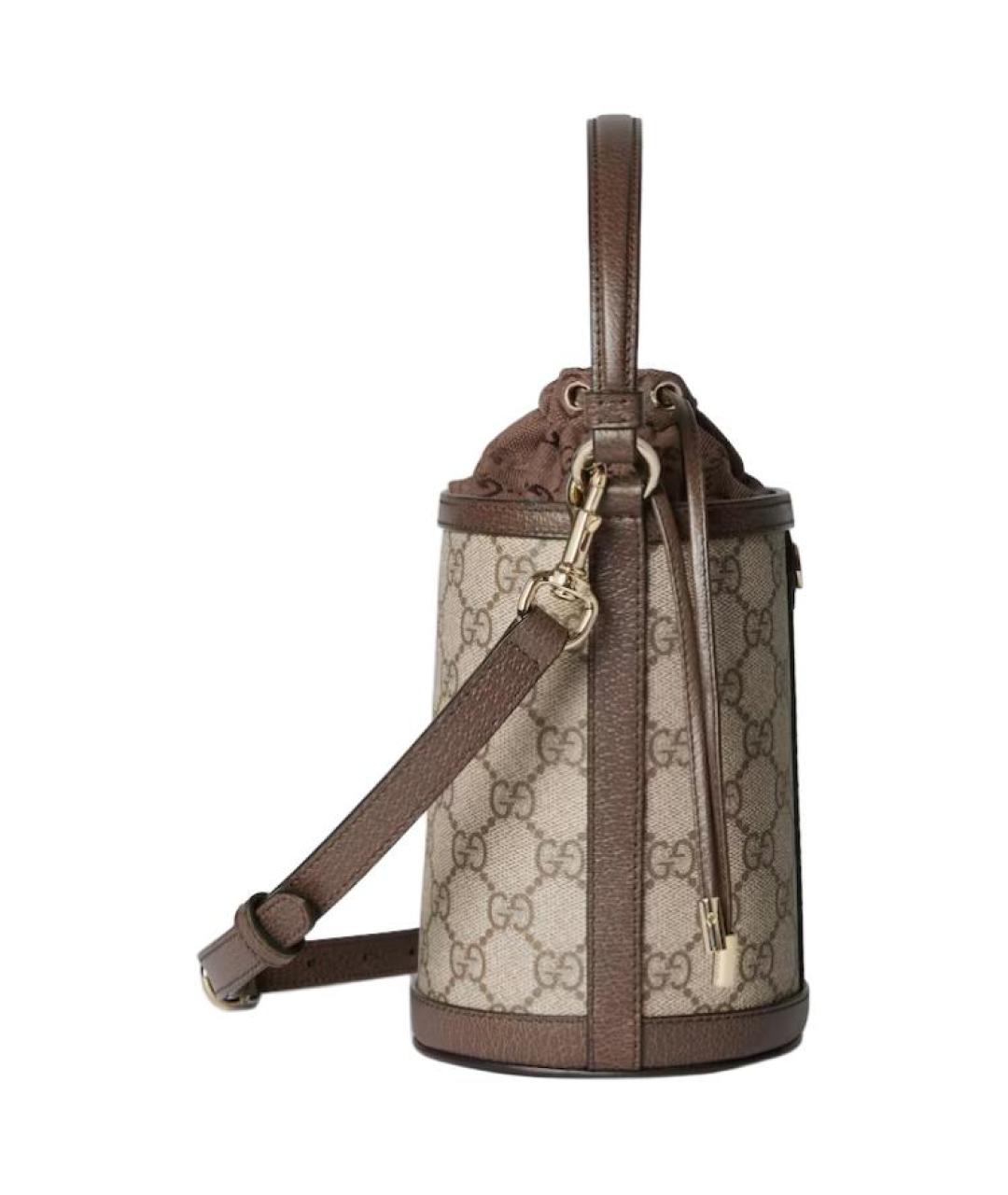 GUCCI Коричневая сумка через плечо, фото 3