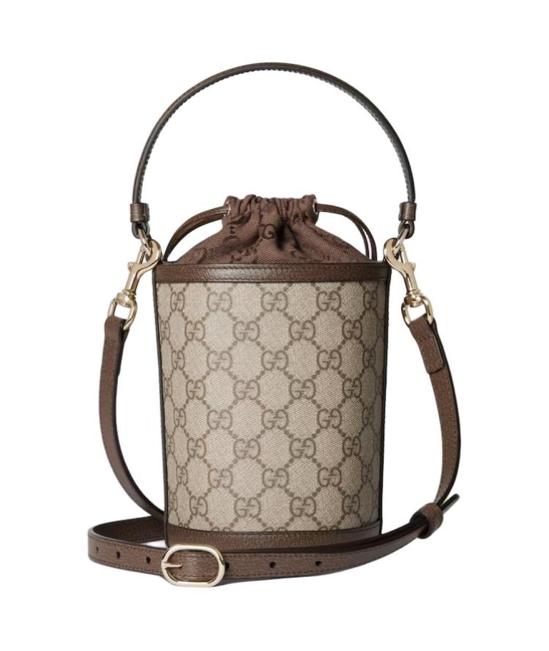 GUCCI Коричневая сумка через плечо, фото 4