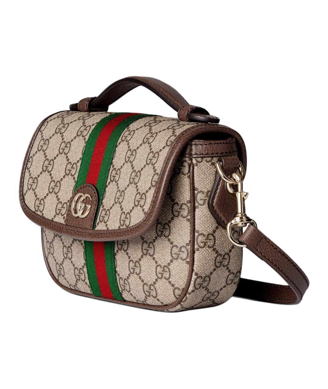 GUCCI Коричневая сумка через плечо, фото 2