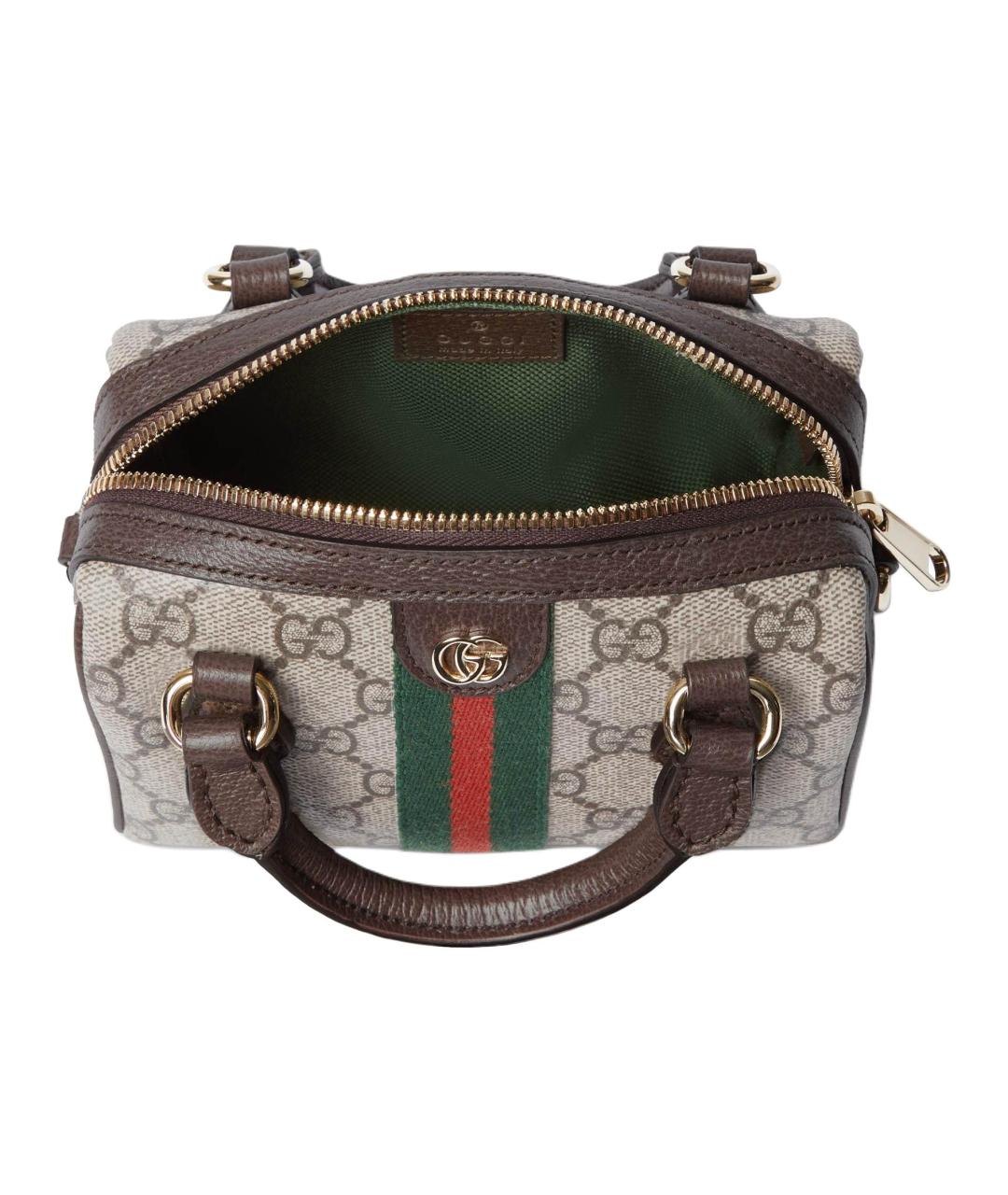 GUCCI Коричневая сумка через плечо, фото 4